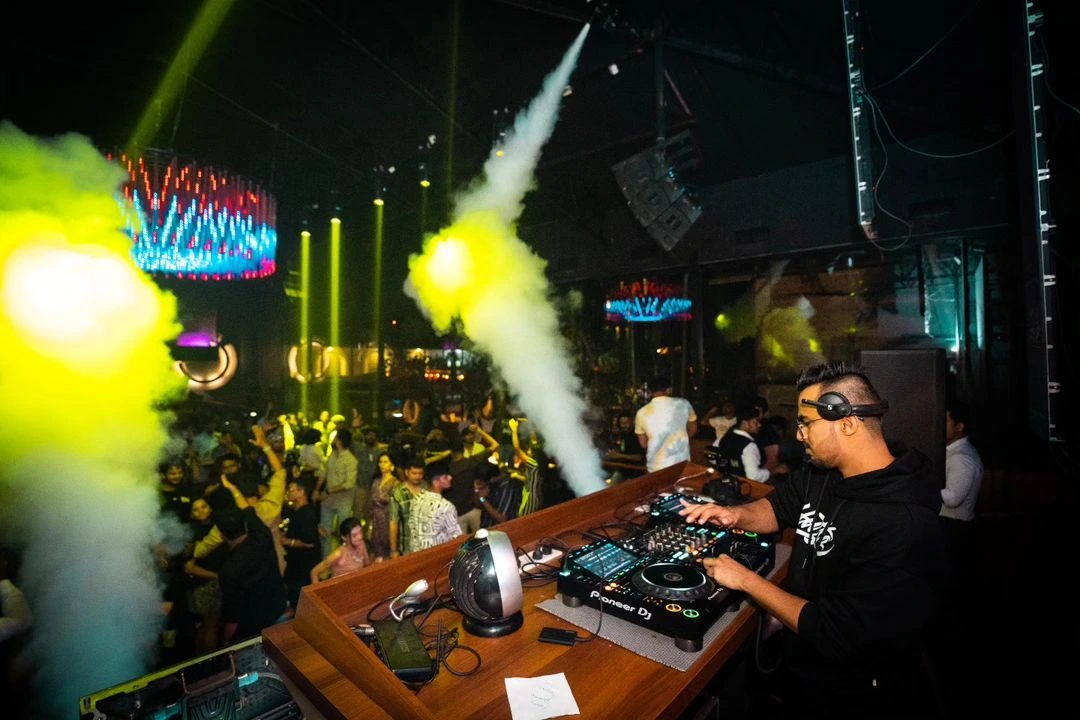 SINQ nightclub in North Goa
